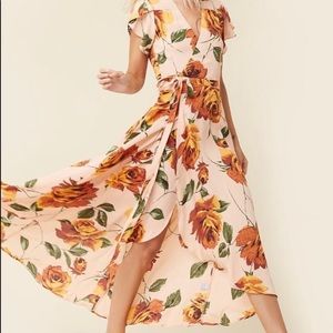 Chrissy Dawn Autumn wrap dress